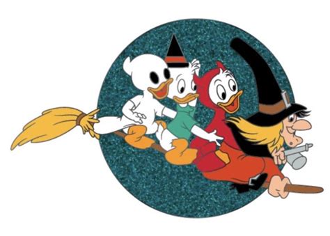 Huey Dewey And Louie Halloween Limited Edition Loungefly Disney Pin