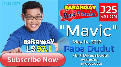 Barangay Love Stories May 14, 2017 Mavic - YouTube