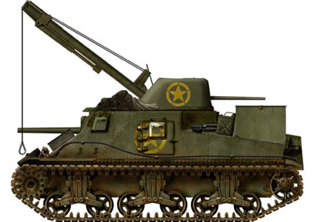 The M Arv Was The First Dedicated Dedicated Tank Armored Recovery Vehicle