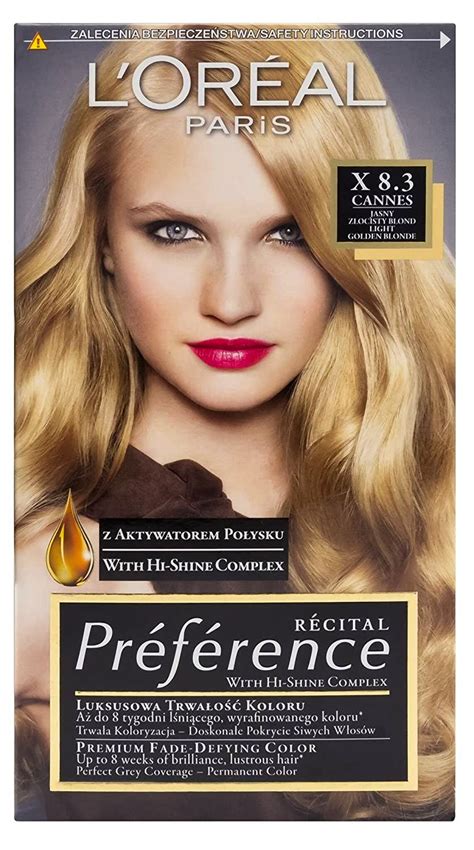 L Or Al Paris Preference Light Golden Blonde Stk Kr Fri Frakt Og Ingen Toll