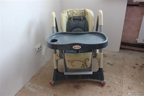 Стульчик для кормления GEBURT Стул д/корм HC 21-10 ГОЛУБОЙ - «Удобный ...