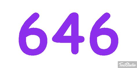646 Number Animated  Logo Designs