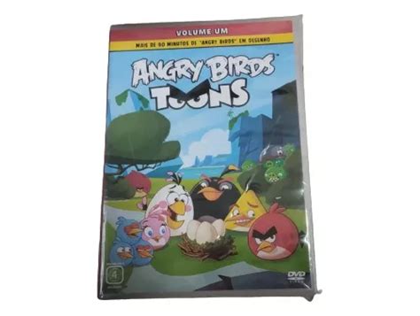 Angry Birds Toons Volume Um Dvd Original Novo Lacrado Parcelamento