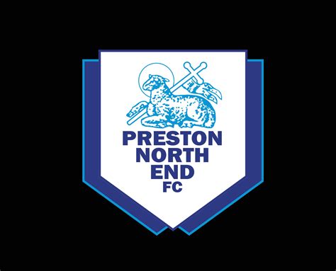 Preston North End Club Logo Symbol Premier League Football Abstract