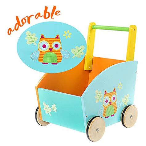 Labebe Chariot Enfant En Utilisation Comme Trotteur Enfant Orange