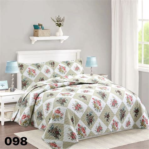 Ripley Cubrecama Quilt Verano Plazas Beige Rombo