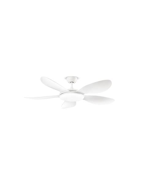 Perenz 7172 B CT Smarti Ventilatore Da Soffitto LED 5 Pale Bianco