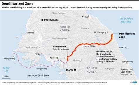 bangkok post  korean man crosses dmz  south military