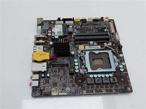 Ecs H H Ti Socket Lga Ddr Miniitx Motherboard Without I O Shield