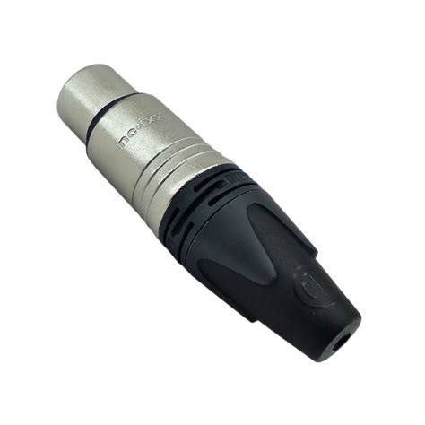 Conector Xlr Neutrik Pinos F Mea Ed Cabos