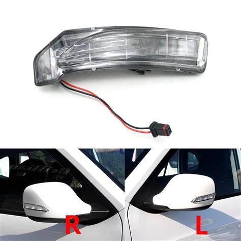 Car Exterior Rearview Mirror Light Turn Signal Lamp For Brilliance V5