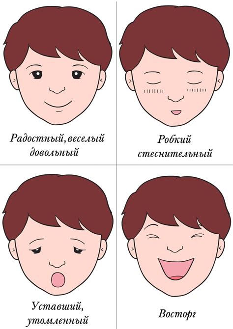 Дидактическая игра «Эмоции»: цель, задачи, картинки