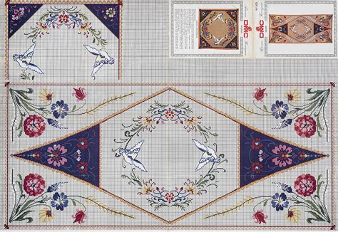 DMC μετρητό σχέδιο για σταυροβελονιά Νο 301