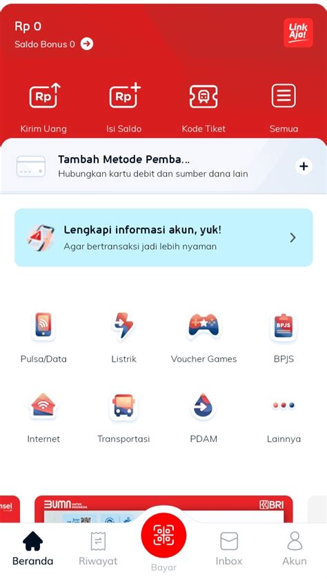 Cara Top Up Isi Saldo Linkaja Melalui Bank Bni Dan Btn Ana Bintang