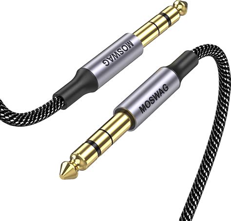 Moswag Trs Audio Cable Ft M Mm Trs To Mm