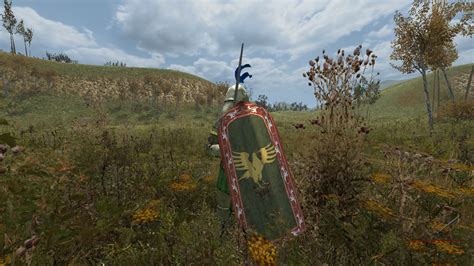 Decorated Heraldic Pavise Image Calradia 1417 Mod For Mount Blade