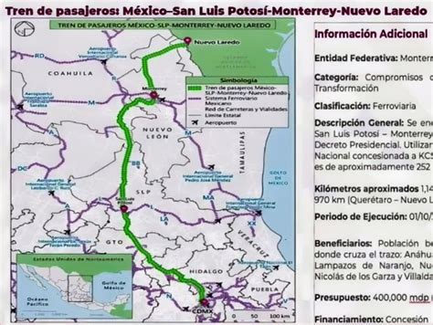 Nuevas Rutas De Trenes De Pasajeros Llegar An A Gdl Y Mty