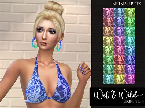 The Sims Resource Wet Wild Bikini