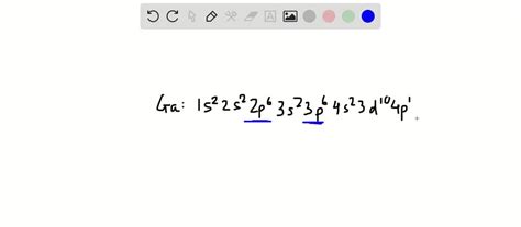 SOLVED:How many electrons are in p orbitals in an atom of gallium?