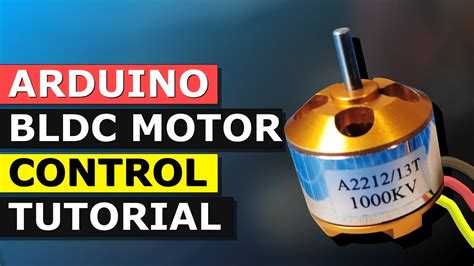 Arduino Brushless Motor Control Tutorial Esc Bldc How To 52 Off