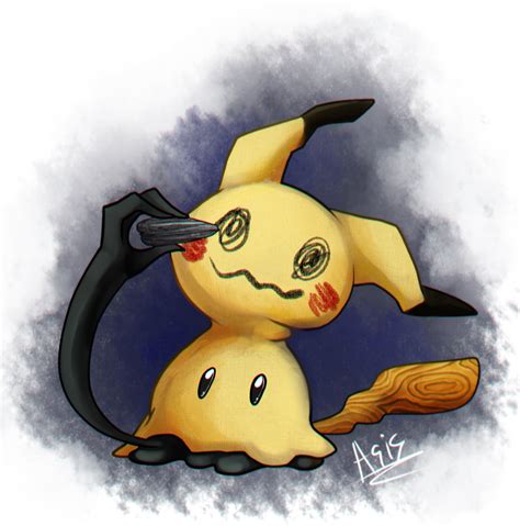 Mimikkyu By Dragonasis On Deviantart Ghost Type Pokemon Pokemon Ships