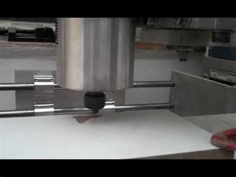 Router CNC Caseiro Usinando Logo VW Em MDF YouTube