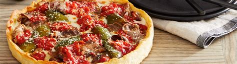 Lou Malnatis And Portillos Italian Beef Deep Dish Pizza Tastes Of Chicago