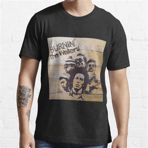 The Wailers Burnin T Shirt For Sale By ANNEMADDUCI Redbubble The