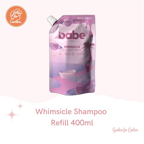 Babe Formula Whimsicle Pro Vitamin B Keratin Shampoo Conditioner Cgm Approved Shopee