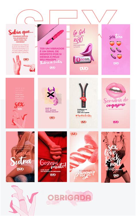 Duo Sex Shop Social Media Behance