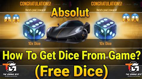 Free Dice How To Get Free Jesko Absolut Dice Explained