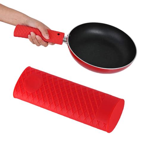 Pcs Silicone Hot Handle Holder Potholder For Skillets Pot Handle Sleeve Heat For Frying Pans