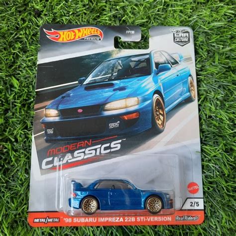 Jual Hot Wheels Premium Subaru Impreza B STI Version Modern Classic Shopee Indonesia
