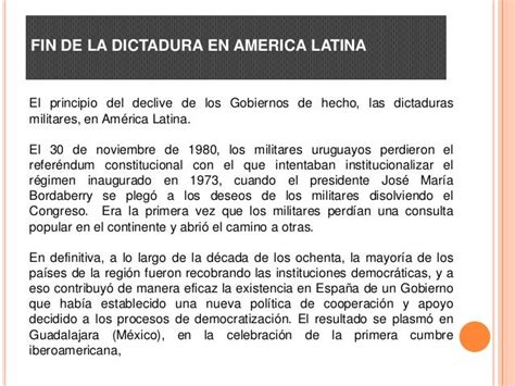 Dictadura Y Democracia En America Latina