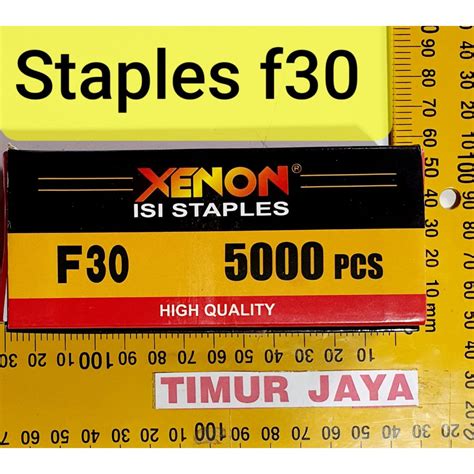 Jual Refill Isi Staples Paku Tembak Air Nailer Xenon F Shopee Indonesia