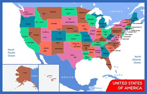 country map  usa  vector art  vecteezy