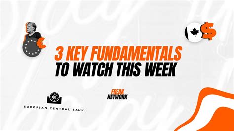 Three Key Fundamentals To Watch This Week Youtube