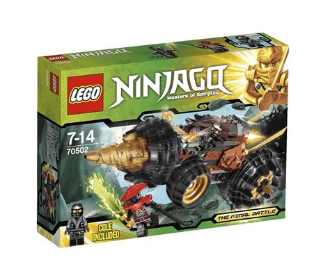 oneTWOBRICK.com: set database: LEGO 70502 cole's earth driller