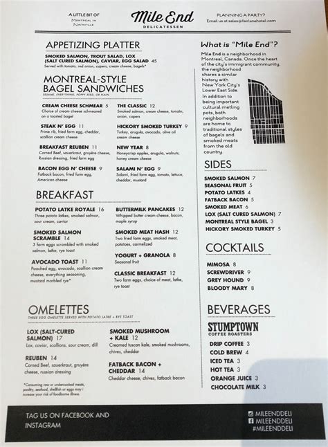 Mile End Deli’s Nashville Outpost Is Now Serving Smoked Meats, Poutine