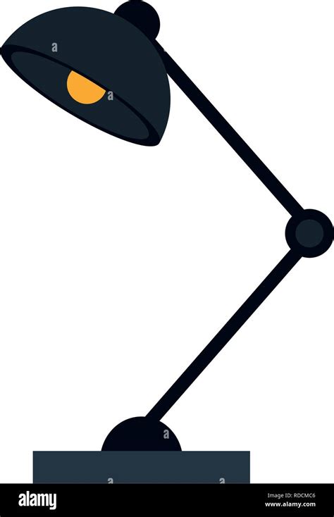 Desk Light Lamp Symbol Stock Vector Image And Art Alamy