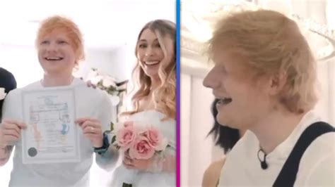 Ed Sheeran Leaves Bride And Groom Shocked After Crashing Their Wedding