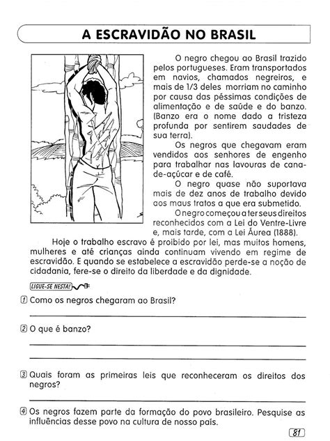 Atividades Sobre Abolição Da Escravatura - 30 Atividades sobre Abolição da Escravatura para Imprimir - Online ...