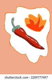 Red Hot Chili Spicy Icon Stock Illustration 2209777497 Shutterstock