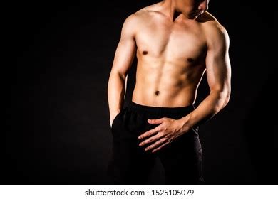 Cropped View Sexual Man Hugging Nude Stock Photo 1273198771 Shutterstock