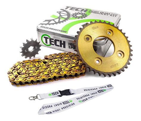 Kit Arrastre Sprocket Honda Wave 110 S Reforzada Gold Meses Sin