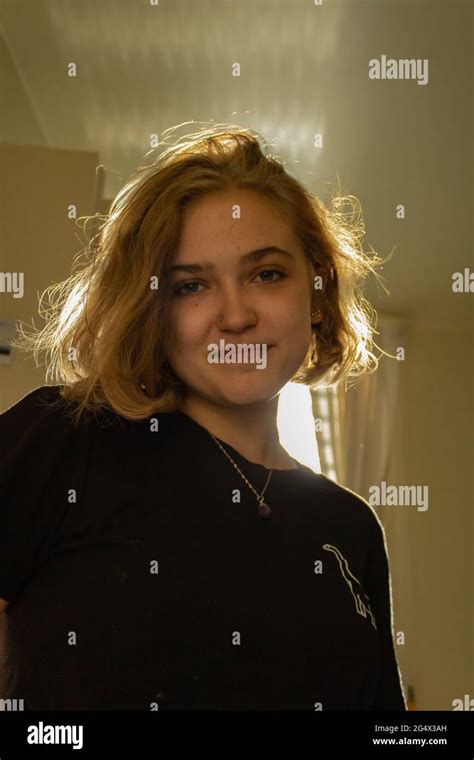 Portrait Blonde Angel Blue Eyes Hi Res Stock Photography And Images Alamy