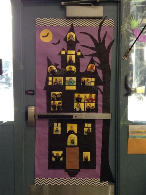 Halloween Door Decoration Ideas For Your Classroom Or Dorm Room Hike N Dip Halloween Door