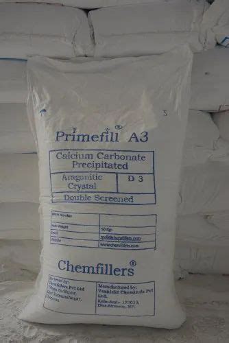 Precipitated Calcium Carbonate For Rubber Powder At Rs 13500 Tonne In