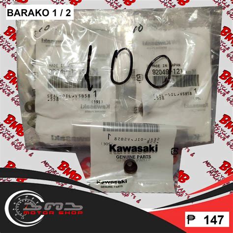 Valve Seal Per Piece Barako 1 And 2 92049 1218 SAME PRICE Lazada PH