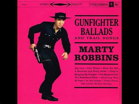 El Paso Marty Robbins Gunfighter Ballads And Trail Songs 1959